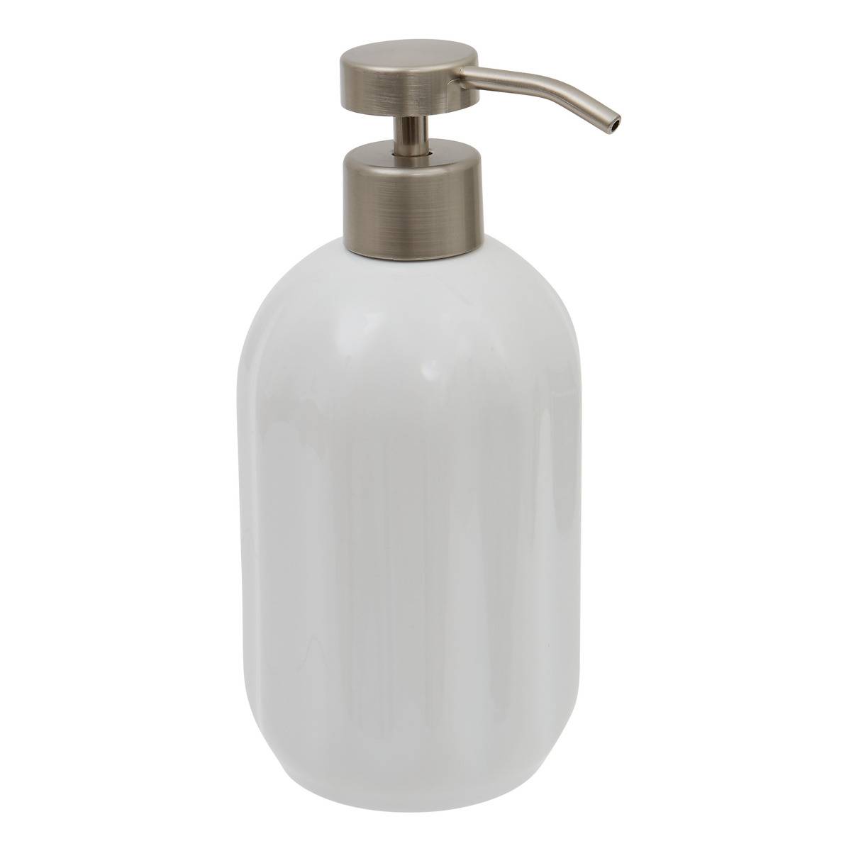 Colorama Seifenspender Aus Keramik, 450 Ml, Weiß - 5five
