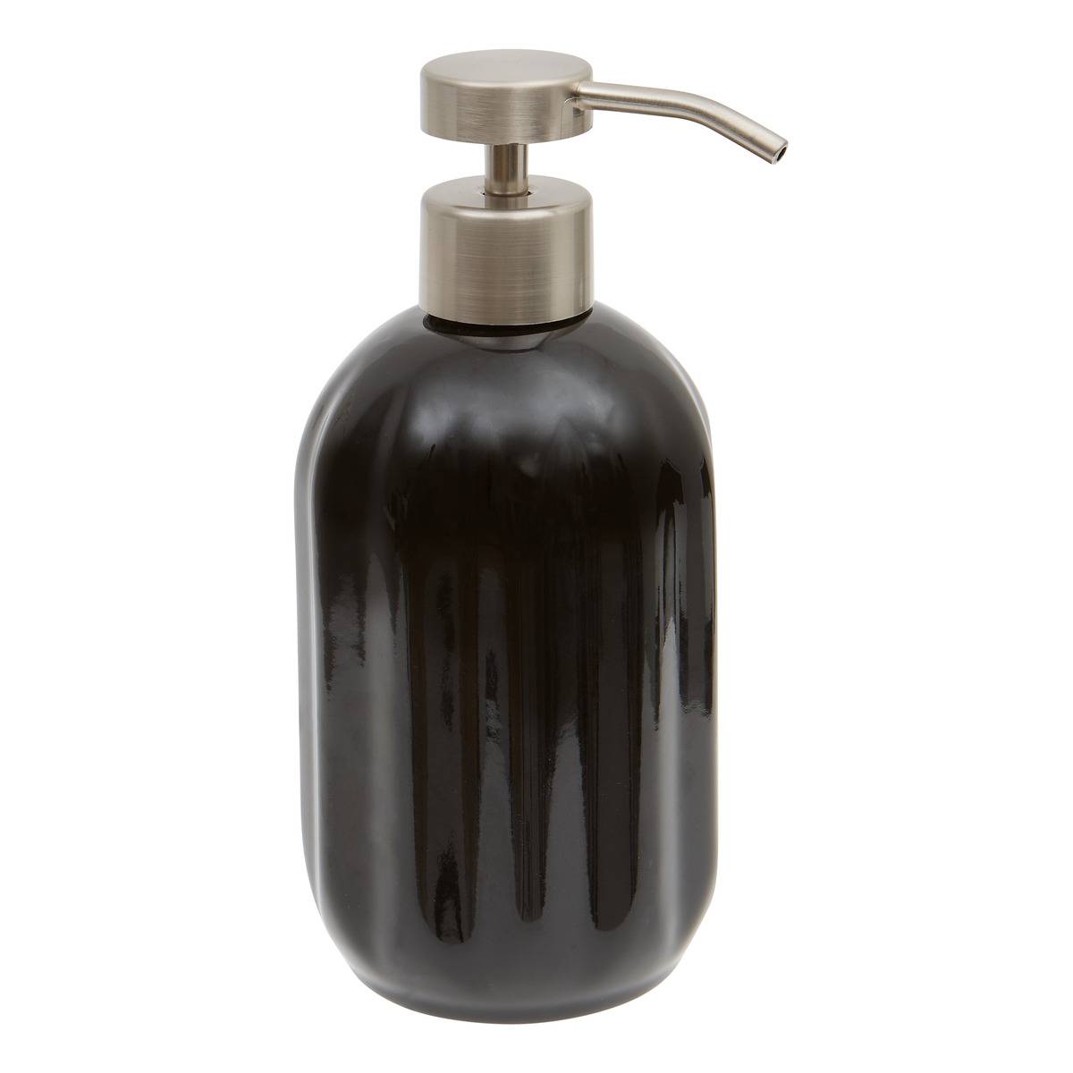 Colorama-seifenspender Aus Keramik, 450 Ml, Schwarz - 5five
