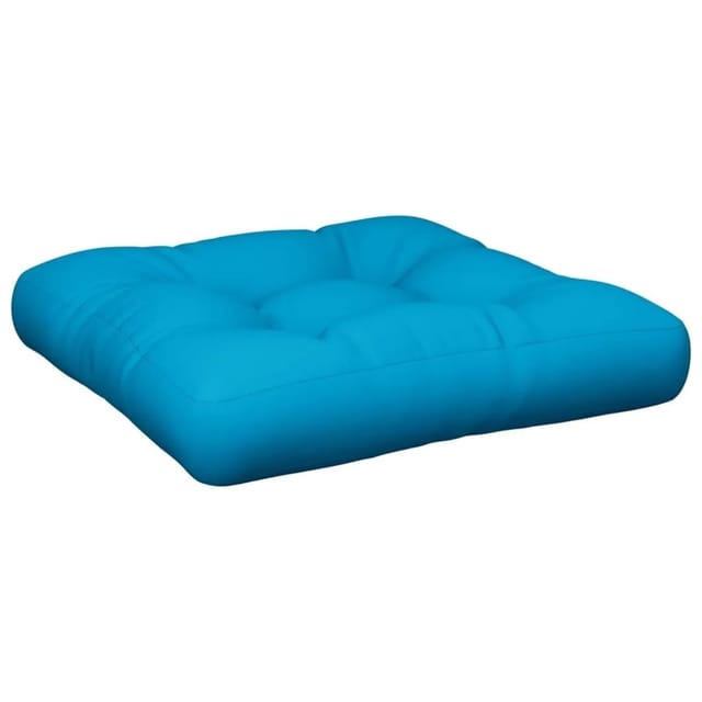 vidaXL Palettenkissen Hellblau 58x58x10 cm Stoff 360904