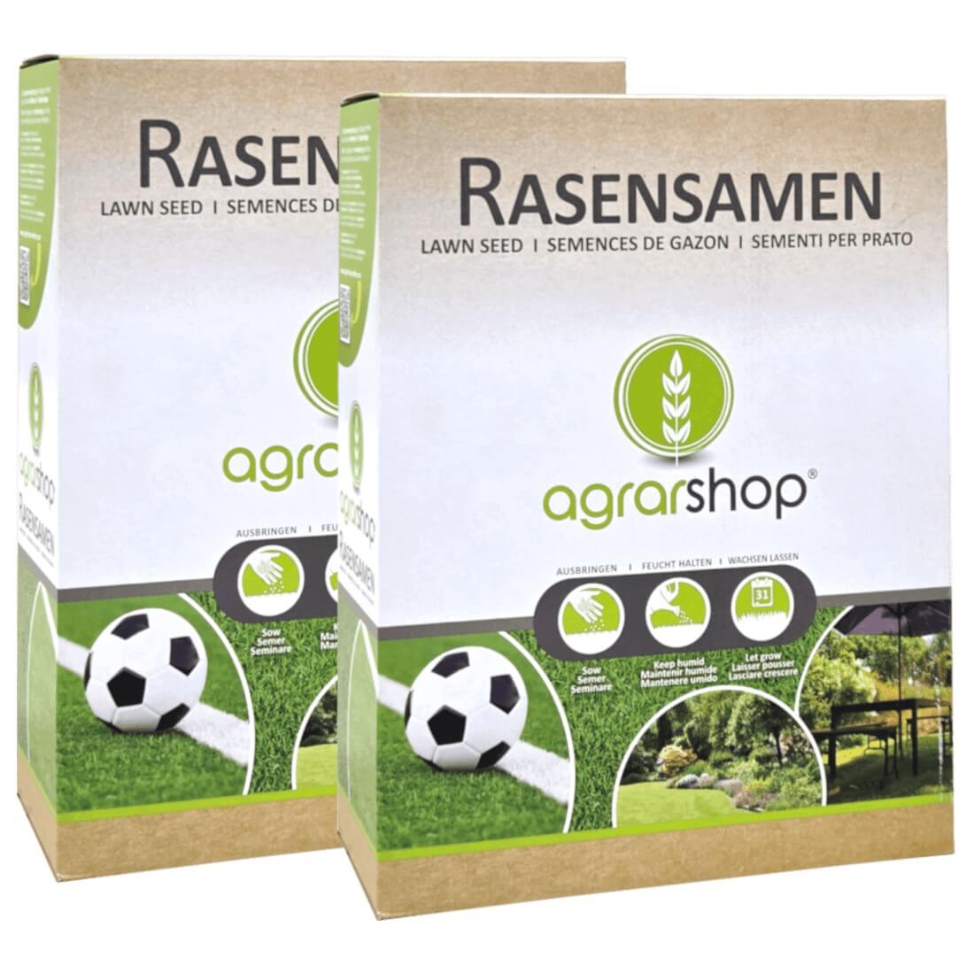 Agrarshop Rasensamen Sportrasen Nachsaat Rsm 3.2 5kg Qualitäts Grassamen Rasen