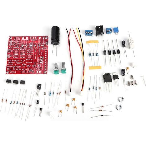 Selbstbau-netzteil-set Mit Geregeltem Gleichstrom, Modulare Komponenten, Stabilisiert, Stufenlos Einstellbar Von 0–30 V Bis 2 Ma–3 A