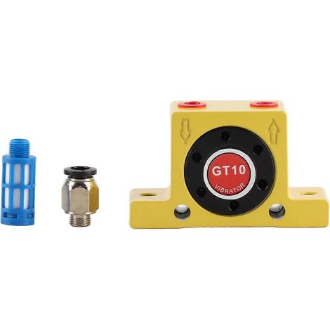 G1/8-zoll-pneumatikturbinenvibrator, Geräuscharm, Hohe Vibrationsleistung, Turbinentyp, Pneumatischer Vibrator