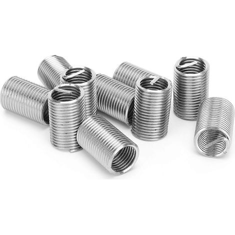 10 Gewindeeinsätze, Reparaturwerkzeug Für Reduziermuttern, Edelstahl, M16x2x2,5d