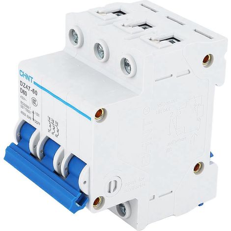 Miniatur-drehstrom-leistungsschalter D60 400 V 60 A 6 Ka Für Din-schienenmontage