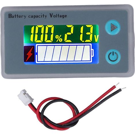 Batteriekapazitäts- Und Spannungstester Mit Lcd-digitalanzeige Und Ladeanzeige Für Lithium-eisenphosphat-batterien