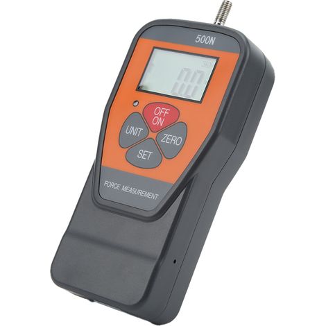 Ruoshui 500n Tragbarer Digitaler Dynamometer Mit Hintergrundbeleuchtetem Lcd-display Und 100–240-v-wechselstromstecker