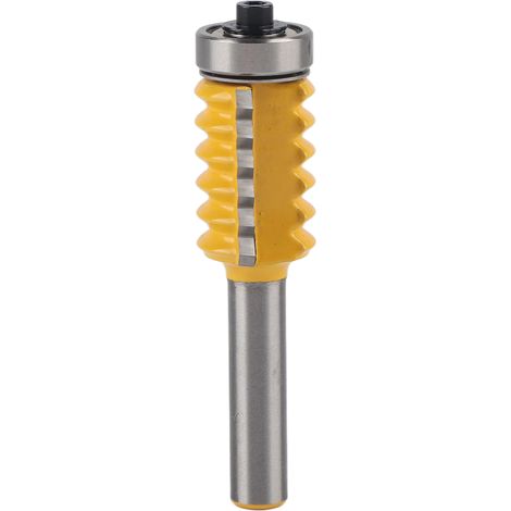 Mehrnut-zapfenfräser, Fräswerkzeug Für Leim, V-nut-zapfenfräser Aus Stahl 45, 8 Mm Schaft, 24 Mm Durchmesser