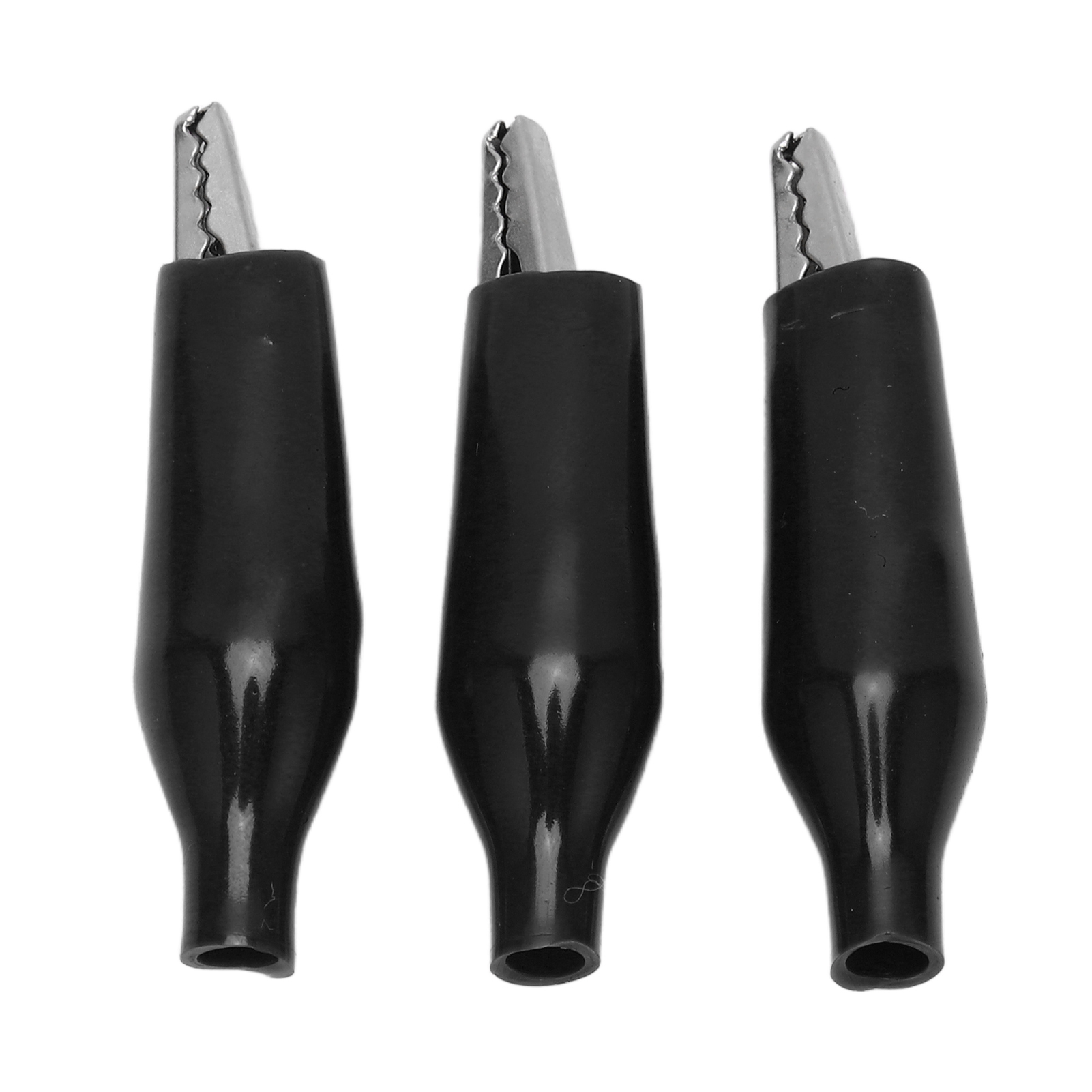 Elektrische Prüfklemme 25.011, 100 Stück, Einhand-batterieladeklemme, Sortiment Schwarzer Klemmen Für Ladegerät