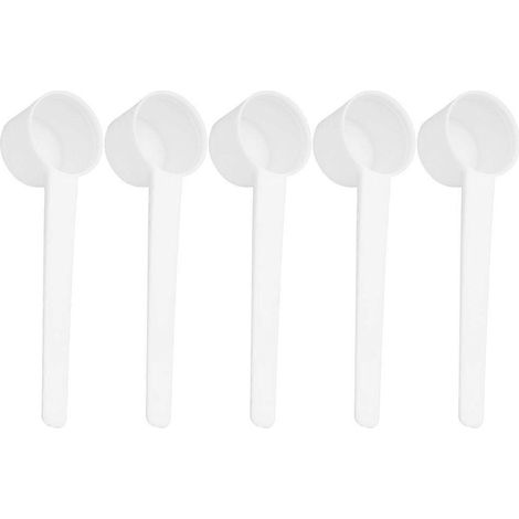 Set Mit 50 Messlöffeln Für Milchpulver, Tragbare Messlöffel Für Kinder – 11 X 2 X 2 Cm – Weiß