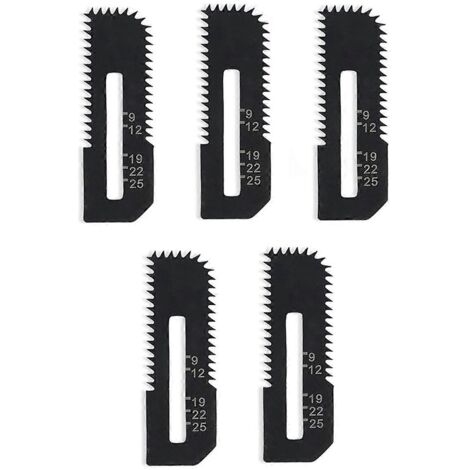 Set Mit 5 Gipskartonsägeblättern Für Akku-sägen