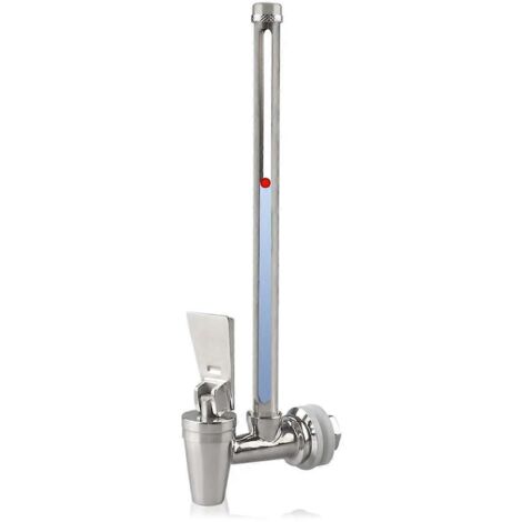 7-zoll-wasserhahn Mit Wasserstandsanzeige Aus Edelstahl