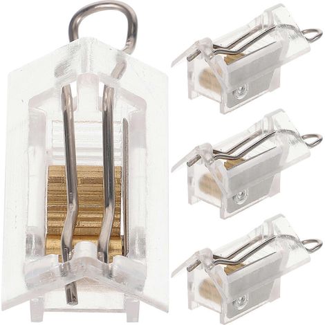 Set Mit 4 Professionellen Zubehörteilen Für Jalousien: Kordelstopper Und Zubehör Für Jalousien. – 3,20 X 2,00 X 1,50 Cm – Wie Abgebildet