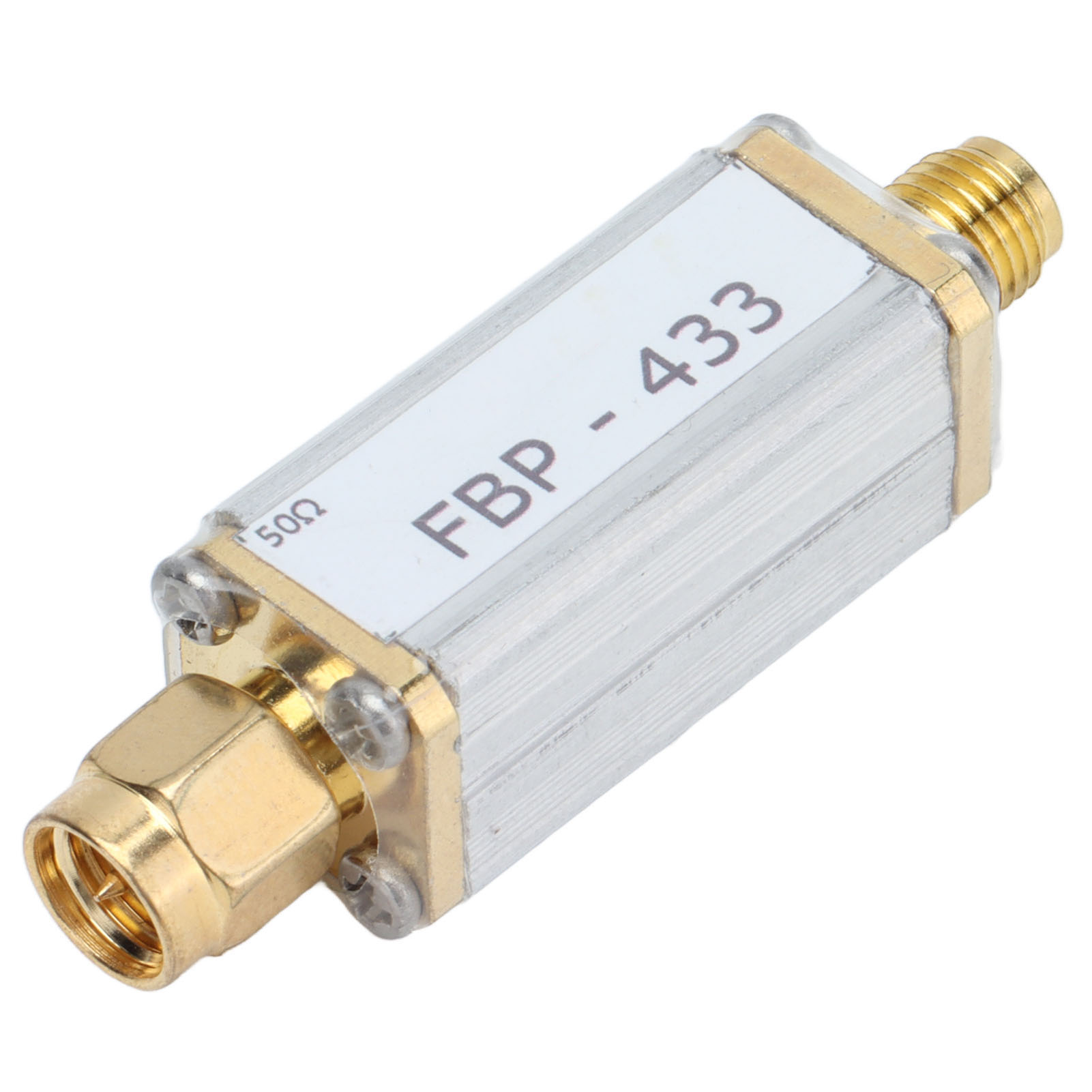 Ultrakompakter Sma 50ω Bandpassfilter 433mhz (400-475mhz) Fbp-433, Kleines Hf-modul, 400-475 Mhz Bandpass, Sma-anschluss, 50 Ohm Impedanz.