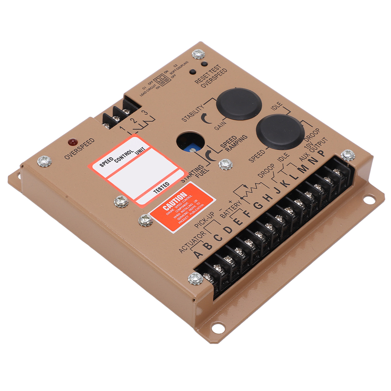 Elektronischer Drehzahlregler Esd5570e, Generatorsteuerplatine, Aluminiumlegierung, 12 V/24 V, Motorsteuermodul