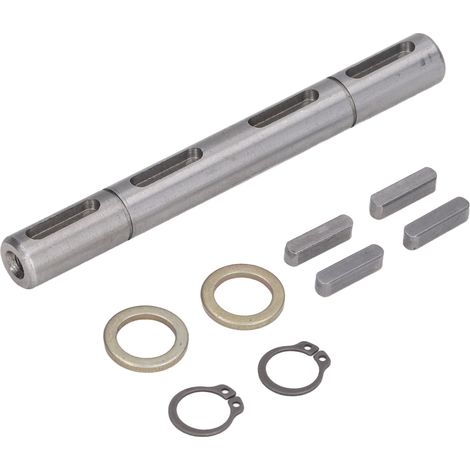 Doppelwellen-schneckengetriebe, 14 Mm Durchmesser, 128 Mm Länge, Hohe Belastbarkeit, Doppelwellen-schrittmotor