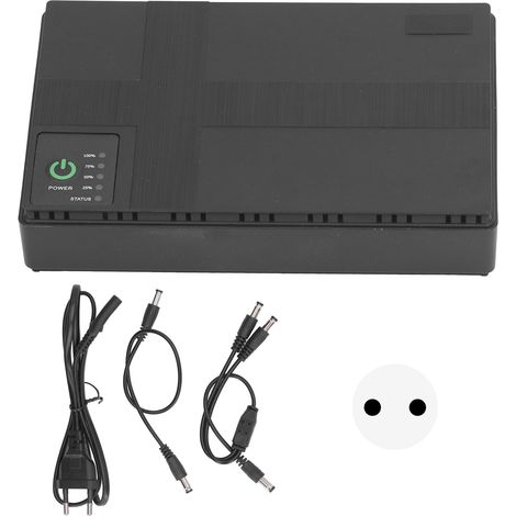 Mini-usv (unterbrechungsfreie Stromversorgung) 5v 9v 12v Ausgang, 85-265v Eingang Für Router, Kamera, Eu-stecker