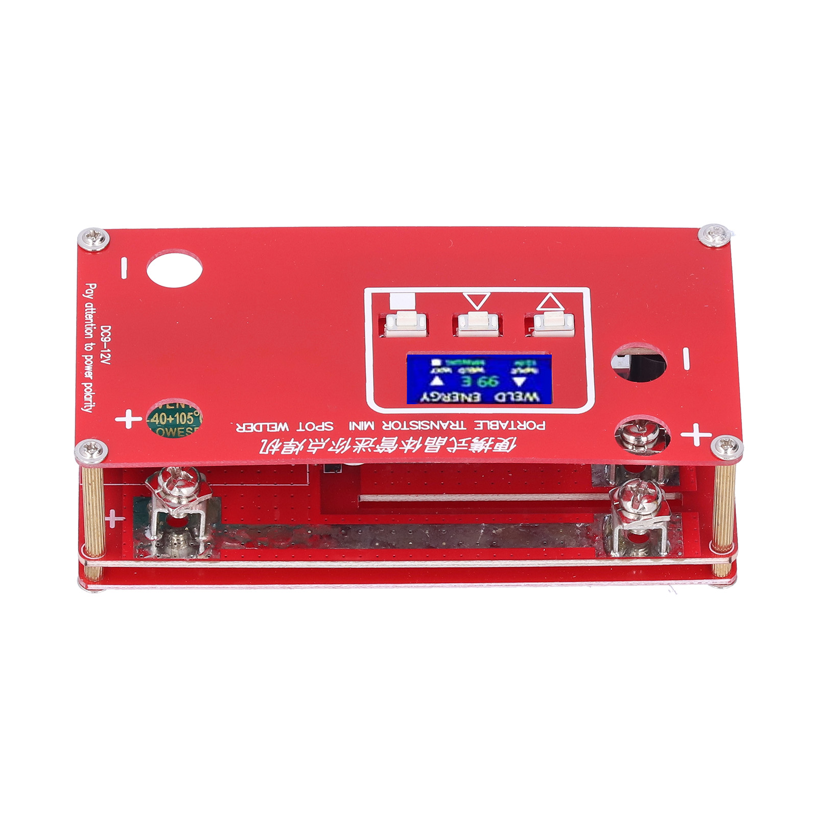 Tragbares Punktschweißgerät Mit Lcd-bildschirm, Transistor-schweißpistolen-set Für 18650-akku, 12-v-auto, Reparatur