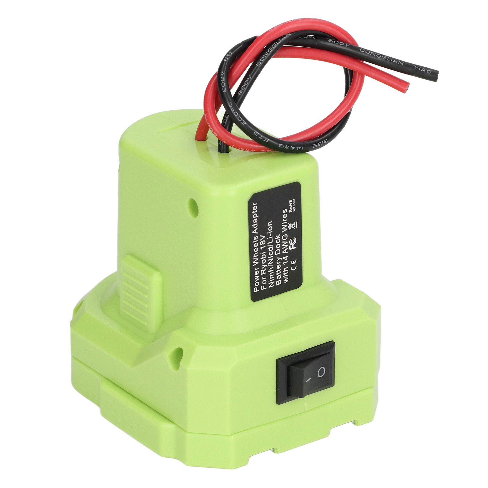 Ryobi One+ 18v Lithium-akku-adapter Mit 14awg-kabel, Konverter Für Akku-werkzeuge, Ersetzt Das Netzteil, Kompatibel Mit Der One+ Serie, Robustes Zubehör.