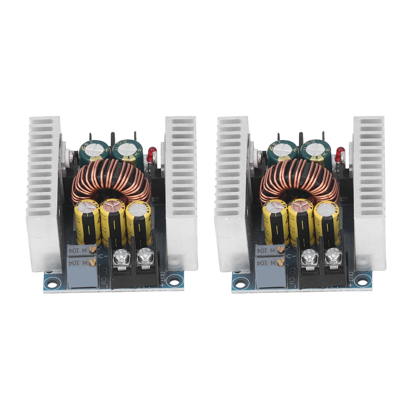 Set Mit 2 Dc-cv-abwärtswandlern 6–40 V Auf 1,2–35 V, 300 W 20 A Reglermodul, Diy-netzteil-kit