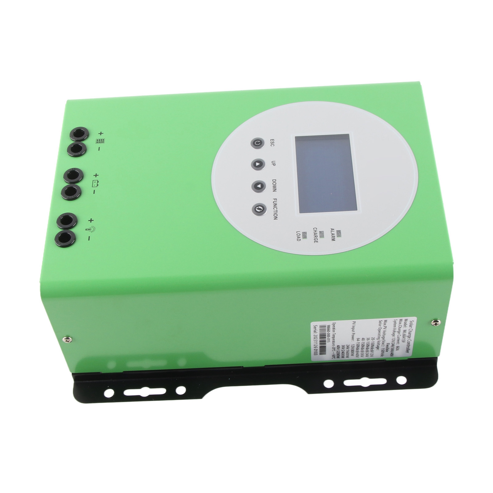 60a Mppt-solarladeregler, Hoher Wirkungsgrad, 12v, 24v, 36v, 48v Dc, Automatische Erkennung, Photovoltaik-modul-controller