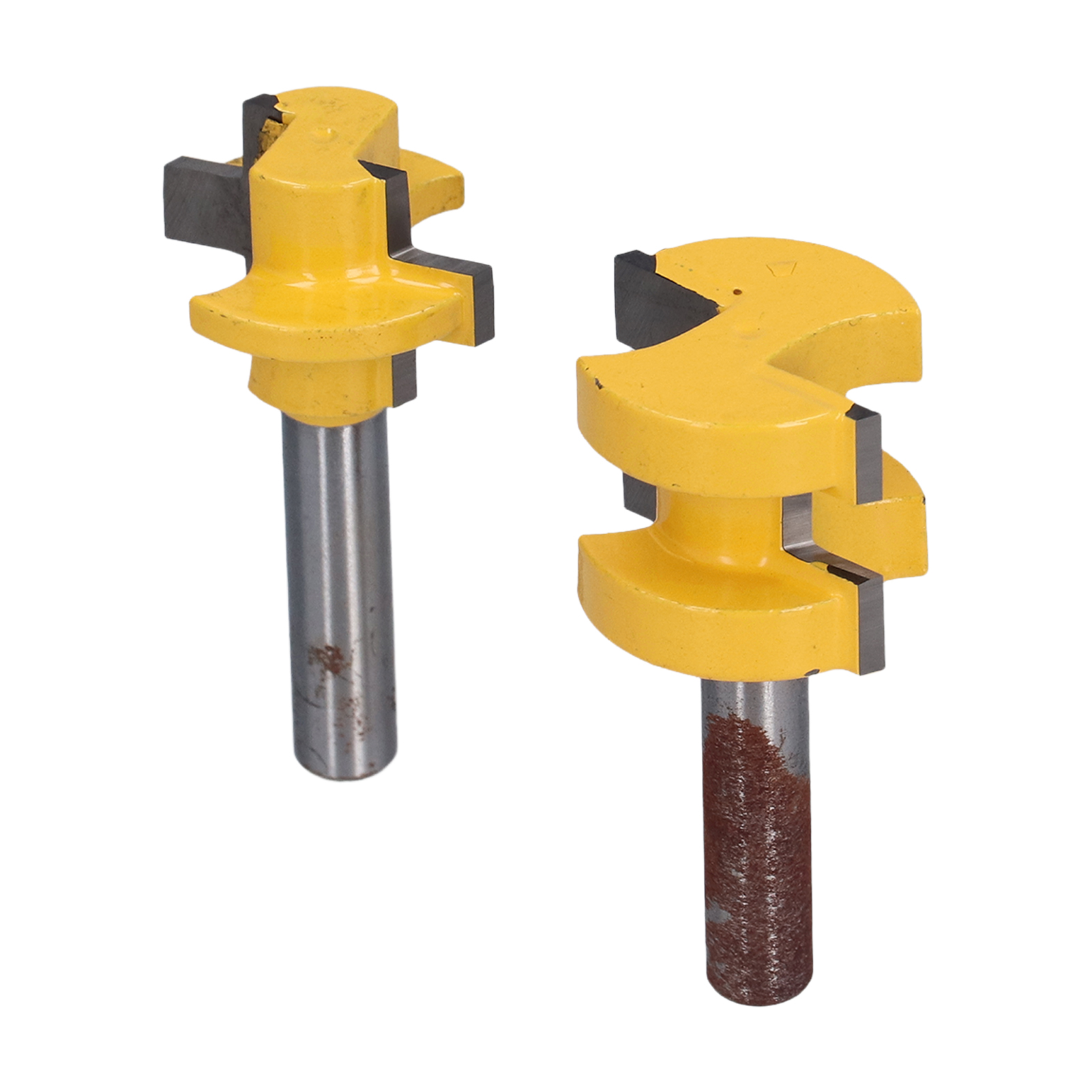 Hartmetall-t-nutfräser, 2 Stück, Rechtwinkliger Schnitt Für Oberfräsen, 8-mm-schaft, Holzbearbeitungswerkzeug, Zapfenfräser, Gerades Zahnblatt