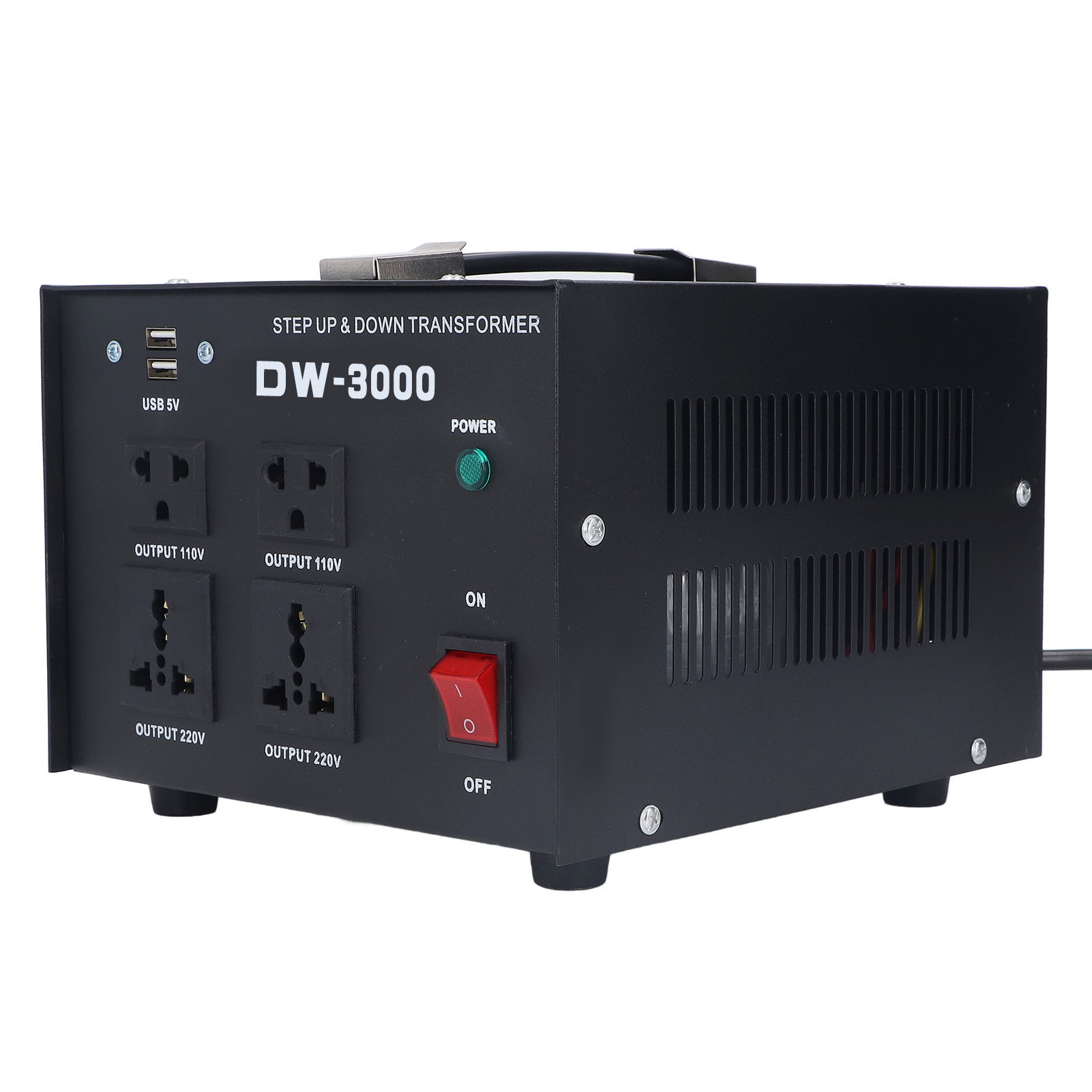 3000-w-spannungswandler 110 V–220 V, Auf-/abwärtstransformator Mit Mehrfachem Schutz, Eu-stecker, Wechselstrom 220 V Auf 110 V Und 110 V Auf 220 V