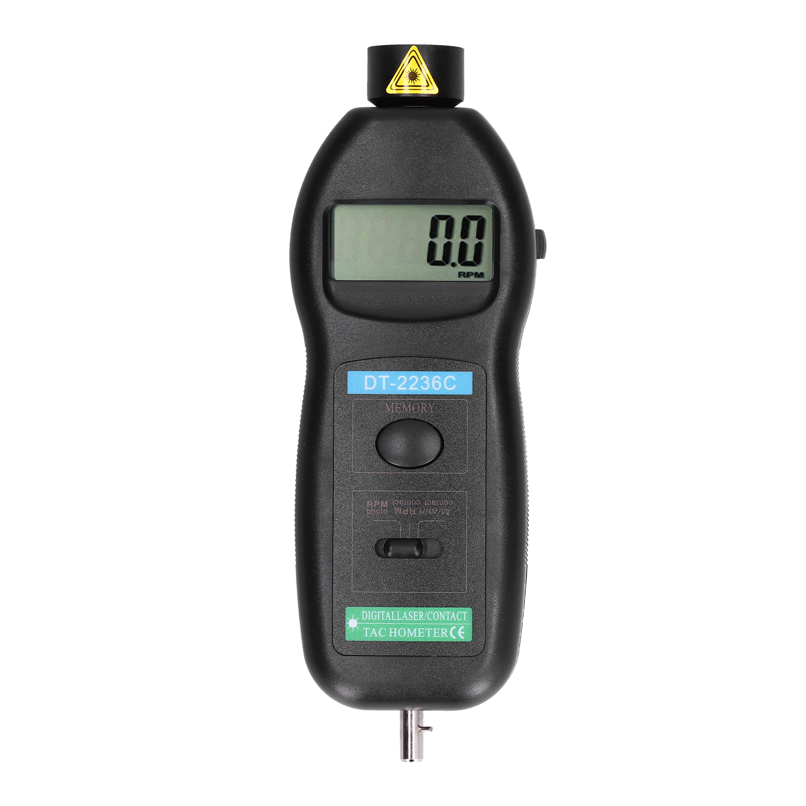 Digitaler Drehzahlmesser Mit Kontaktmessung, Geschwindigkeitsmesser Für Die Kfz-wartung, Motordiagnosegerät.
