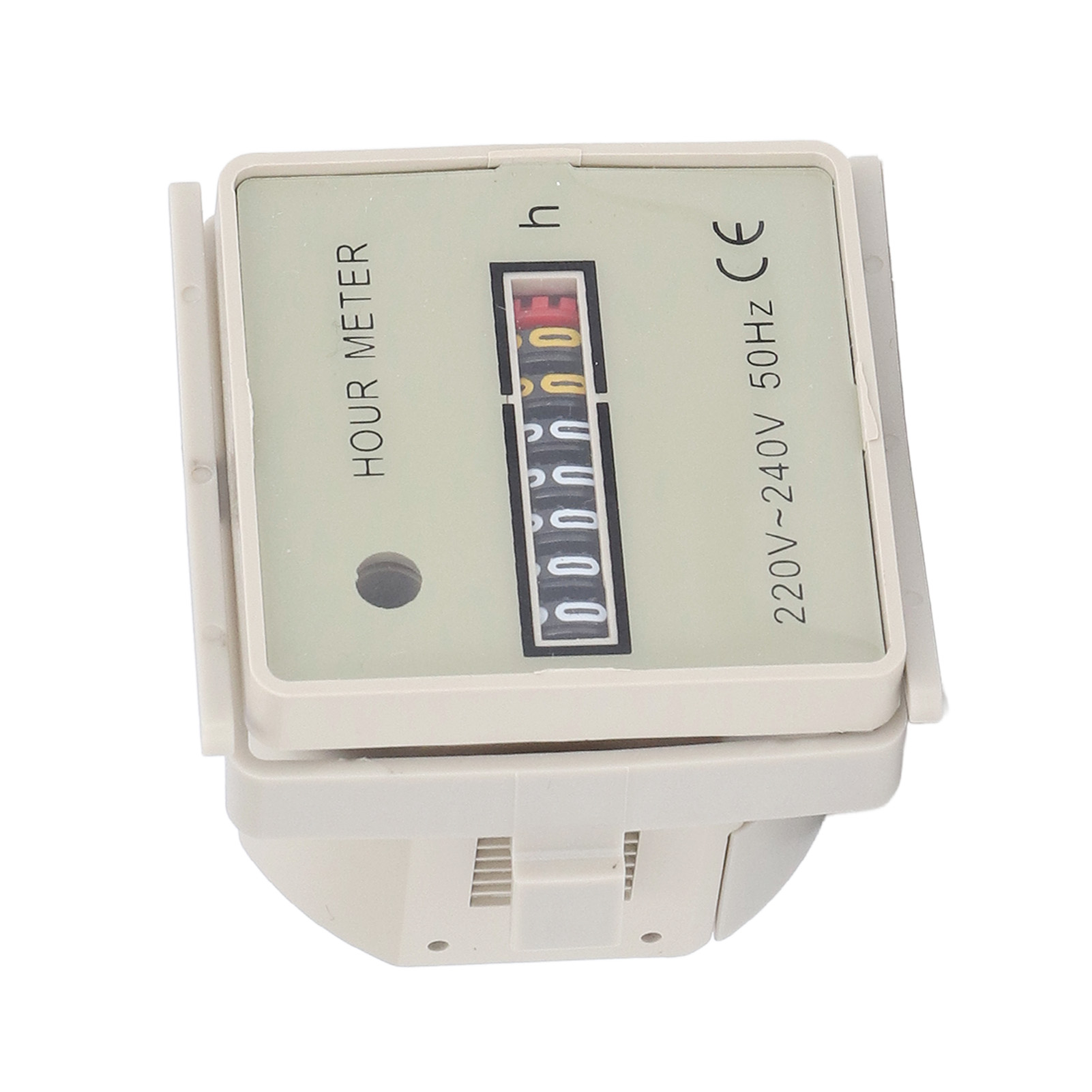 Präziser Industrieller Betriebsstundenzähler 0-99999h59m, Elektrischer Ac 220-240v Timer, Hochpräziser Zeitmesser Für Maschinen.