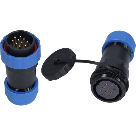 10-poliger Sp28 Ip68-luftfahrtstecker, Wasserdicht, Oxidationsbeständig, Pa66 Pa6
