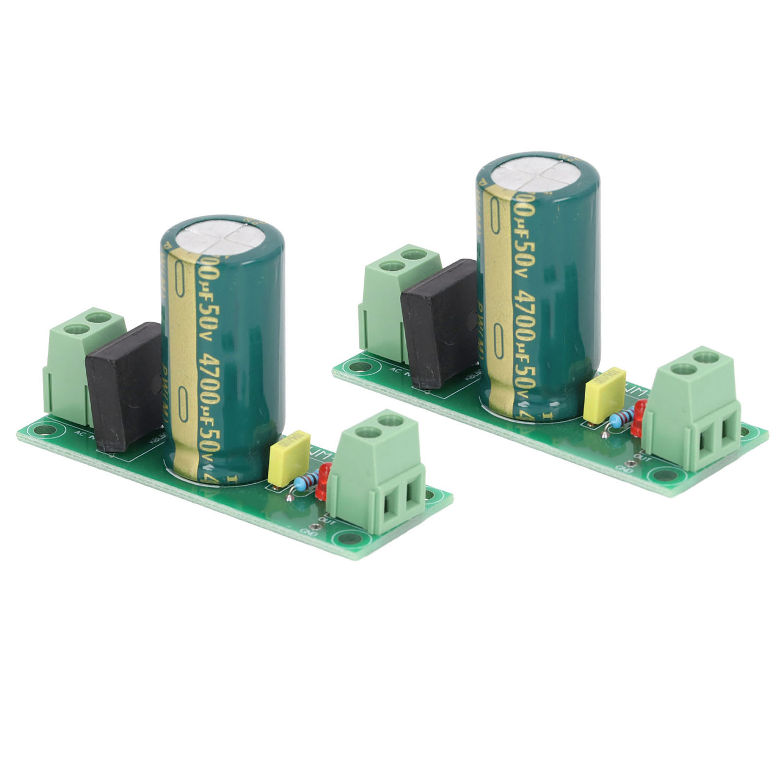 Set Aus 2 Einstellbaren Spannungsreglermodulen, Hochleistungs-40-v-wechselstrom-netzteil Mit Filter, Einstellbare Spannungsstabilisierungsplatine