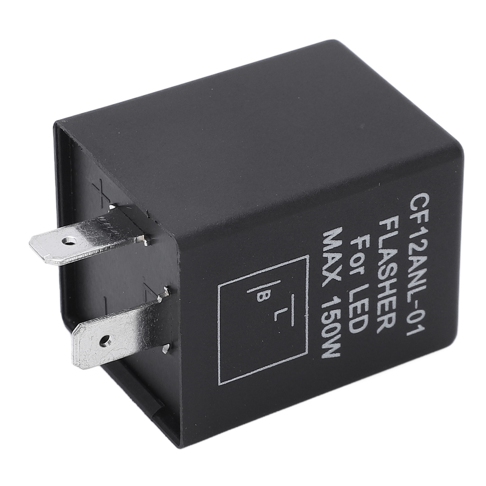 2-poliges, Tragbares Hochleistungs-blinkerrelais (10 A, 0,1 W–150 W) Für Auto-, Motorrad- Und 12-v-elektrofahrzeugblinker