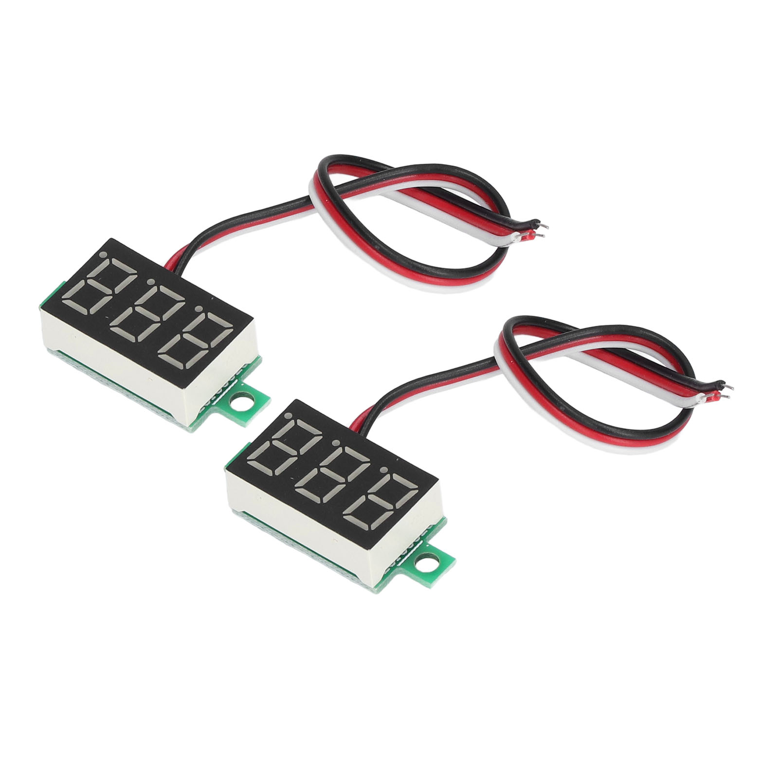 Zweiteiliges 3-leiter-digitalvoltmeter, 0,36-zoll-led-anzeige (grün), Misst Gleichspannungen Von 0–30 V.