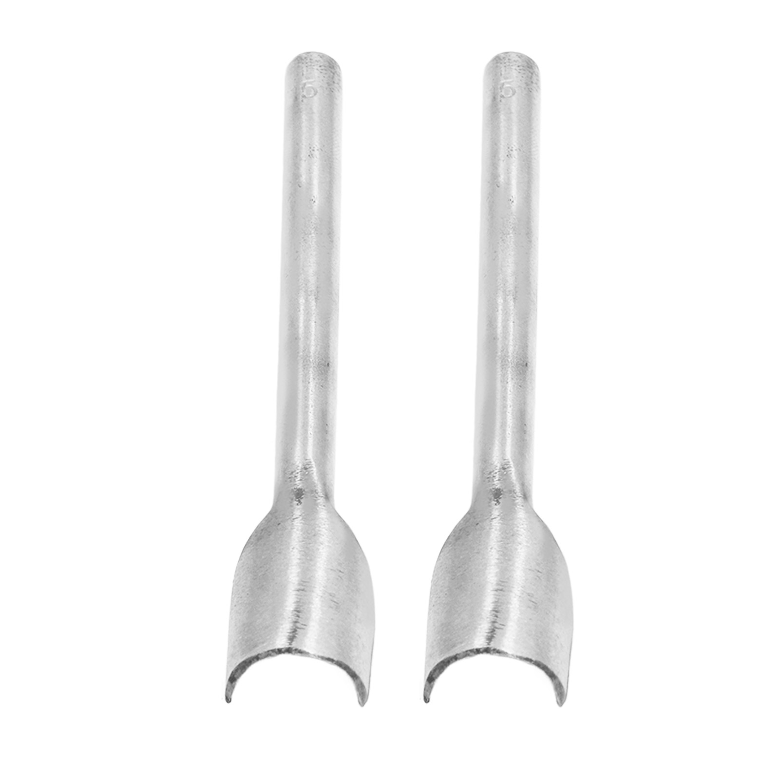 Set Mit 2 Halbrunden Stahlstanzen Für Leder Und Gürtel, Verstellbare 15-mm-stanze, Diy-bastelwerkzeug