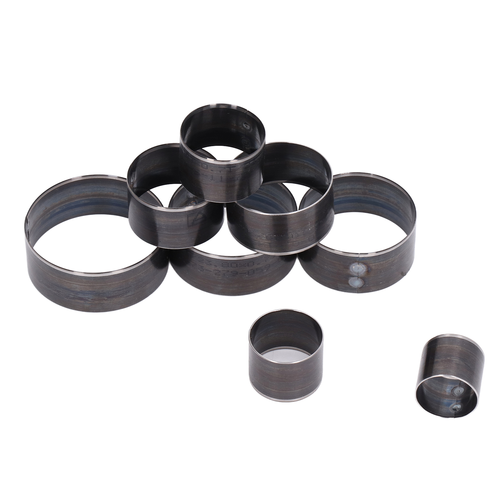 Set Mit 8 Runden Ausstechformen Aus Legiertem Stahl, Verformungsbeständig, Lederprägung, Durchmesser 25-60 Mm.