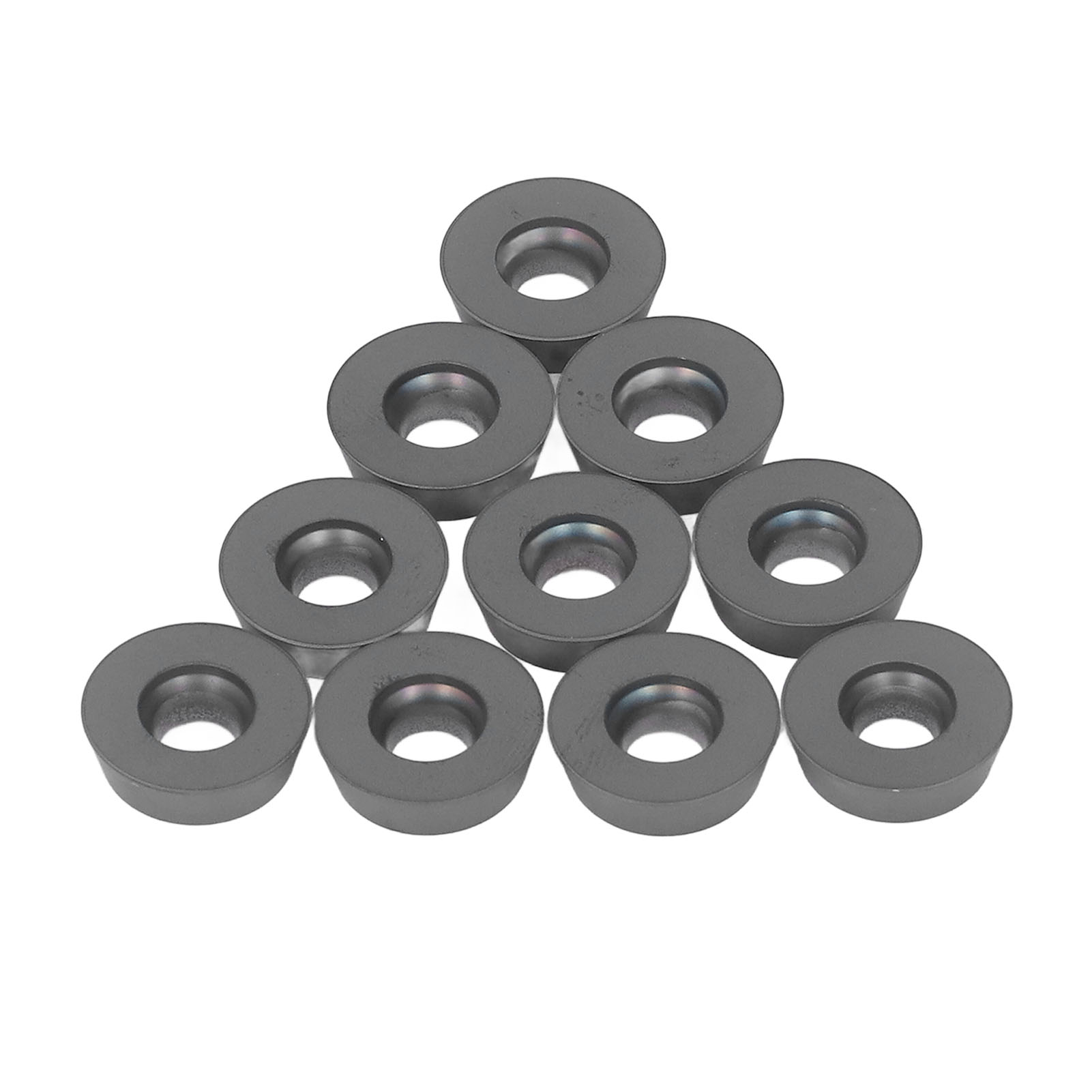 10 Rdmw1604moep Rundfräser Aus Hartmetall, Schwarz Beschichtet, Cnc-dreheinsätze, Drehwerkzeuge, 10er-packung