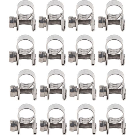 Spezielle Schlauchschelle Aus Edelstahl 304, Mini 7–9 Mm, Rostfrei, Korrosionsbeständig, Robust Für Rohre