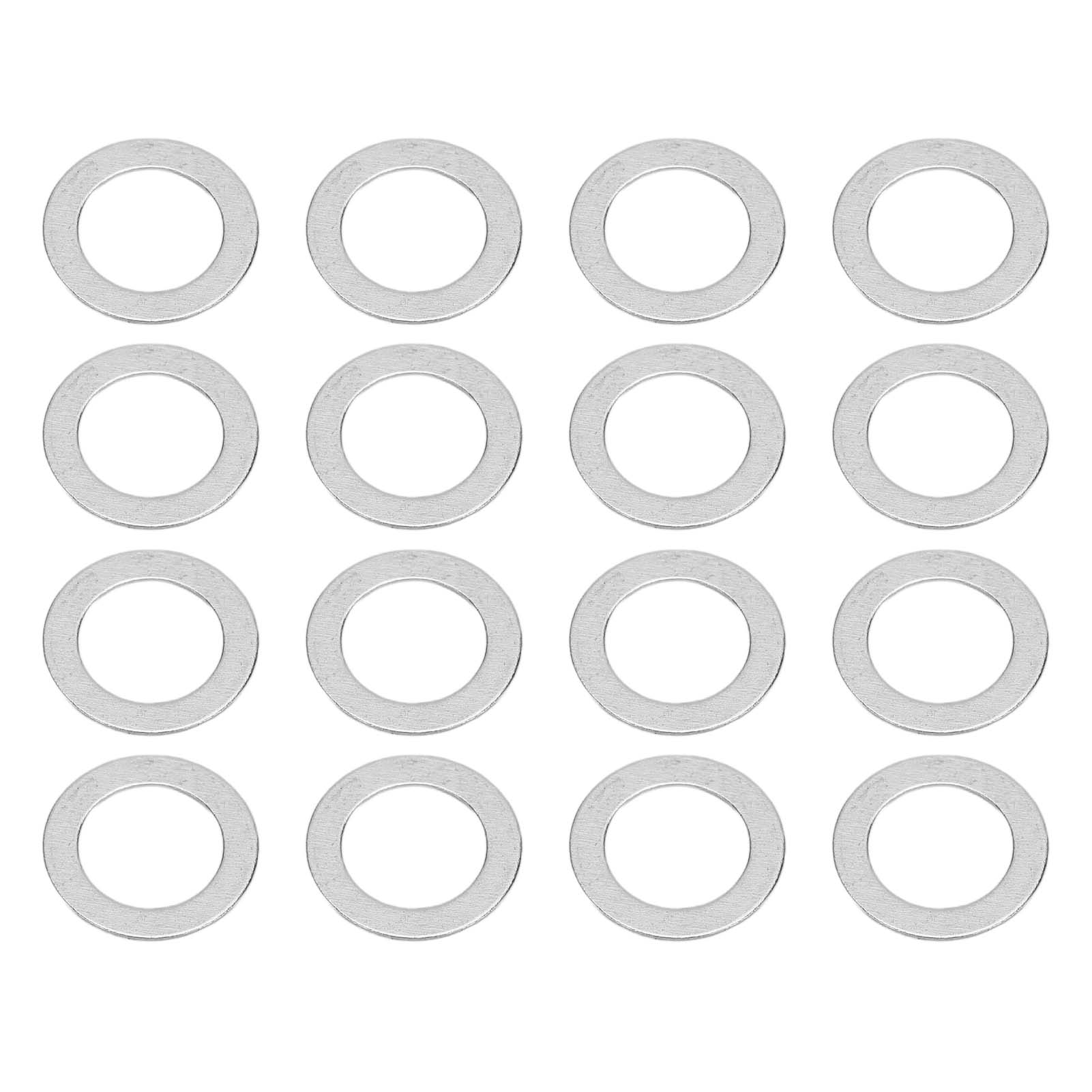 Flache Unterlegscheiben Aus Edelstahl, 6 X 9 Mm, 60 Stück, Diy-wartungszubehörset, Innendurchmesser 6 Mm, Außendurchmesser 9 Mm, Edelstahl, 4807-0609-0500