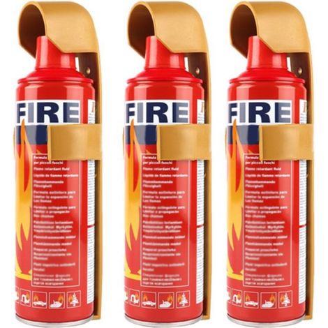 3er-pack Einfache 500-ml-schaumfeuerlöscher Für Zuhause, Küche, Auto, Tragbar, Mini, Leicht