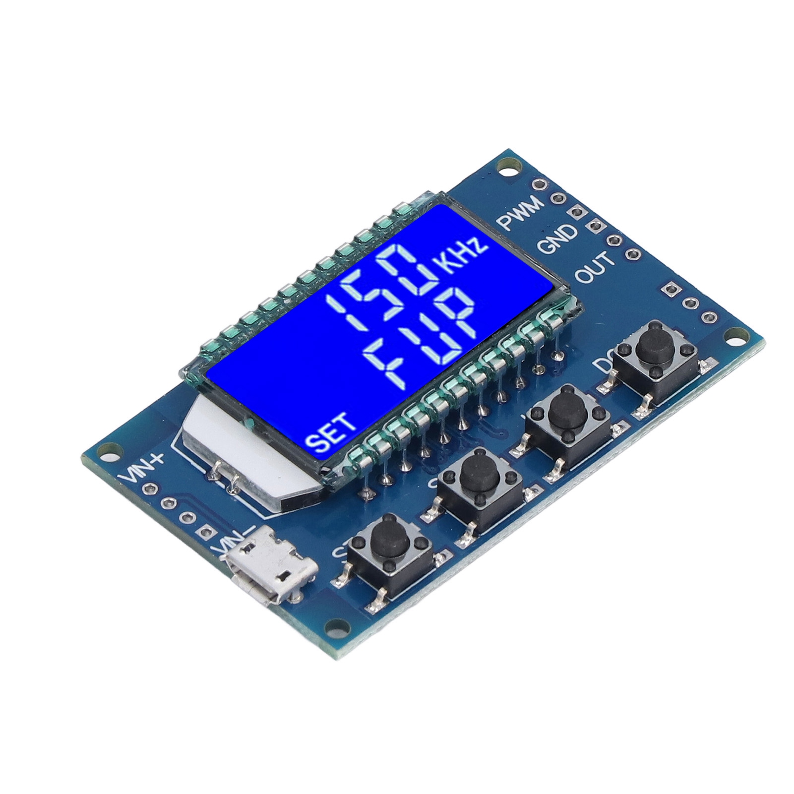Rechteckwellen-pwm-signalgenerator, Modul Mit Lcd-bildschirm, Einstellbare Frequenz