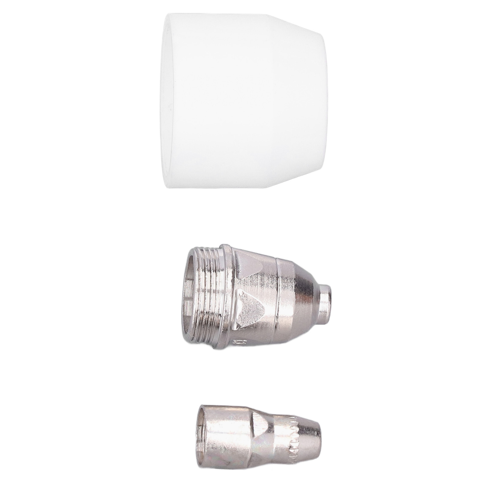 Set Aus 3 P80 Plasmabrenner-verbrauchsmaterialien: Elektrode, Düse, Keramik-schutzbecher Für Schneidbrenner.