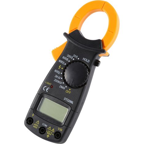 Dt-3266l Digitales Zangenmessgerät Multimeter 600a Ac/dc Strom Voltmeter Amperemeter Zangenmessgerät