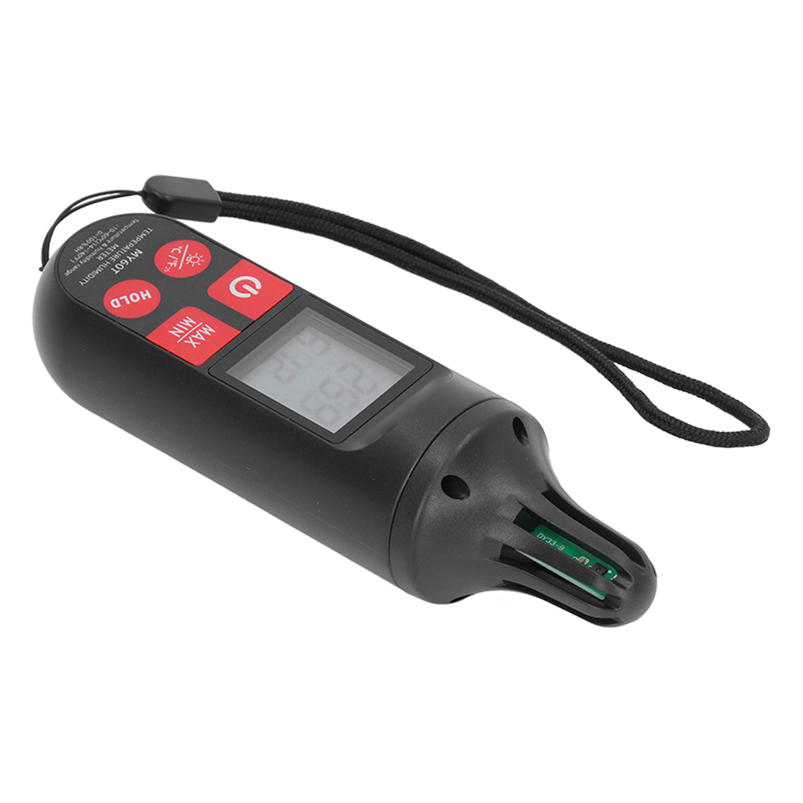 Mini-digitalthermometer-hygrometer Zur Temperatur- Und Feuchtigkeitsmessung, Tragbares Lcd-display, Handliches Gerät