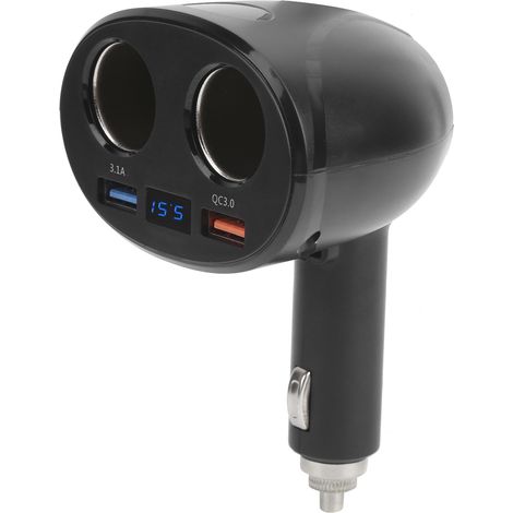 2-port Usb-zigarettenanzünder-ladegerät Dual-adapter 12v/24v Kfz-stecker-splitter