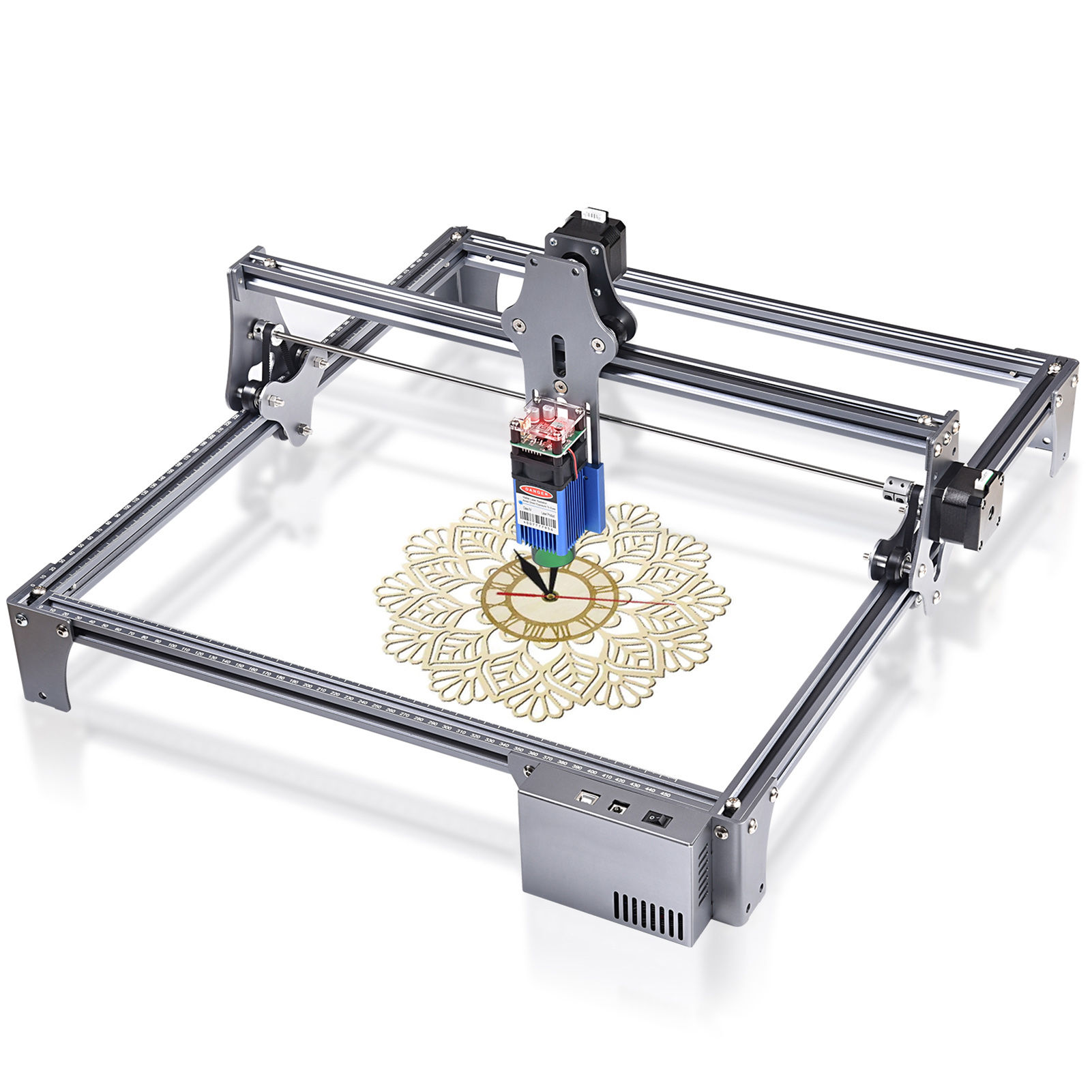 S6 Pro 60w Lasergravierer, Schneid- Und Graviermaschine Für Holz Und Leiterplatten, 100–240 V Eu-stecker, Professioneller Schneid- Und Gravierapparat