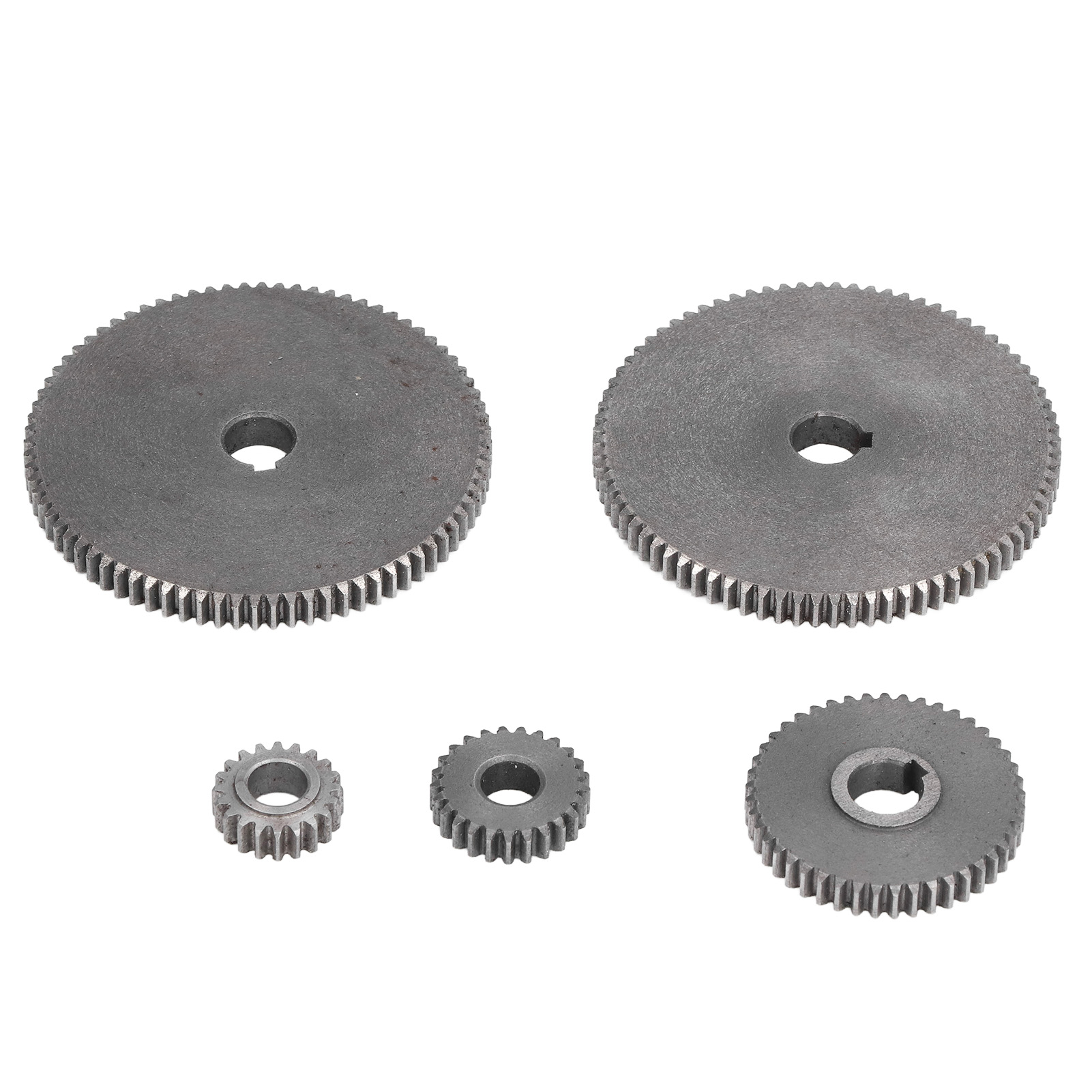 Satz Aus 5 Metallzahnrädern Für Drehmaschinen T80 T45 T25 T20, Kompatible Ersatzteile, Schneidzubehör-set, Robuste Mini-komponenten.