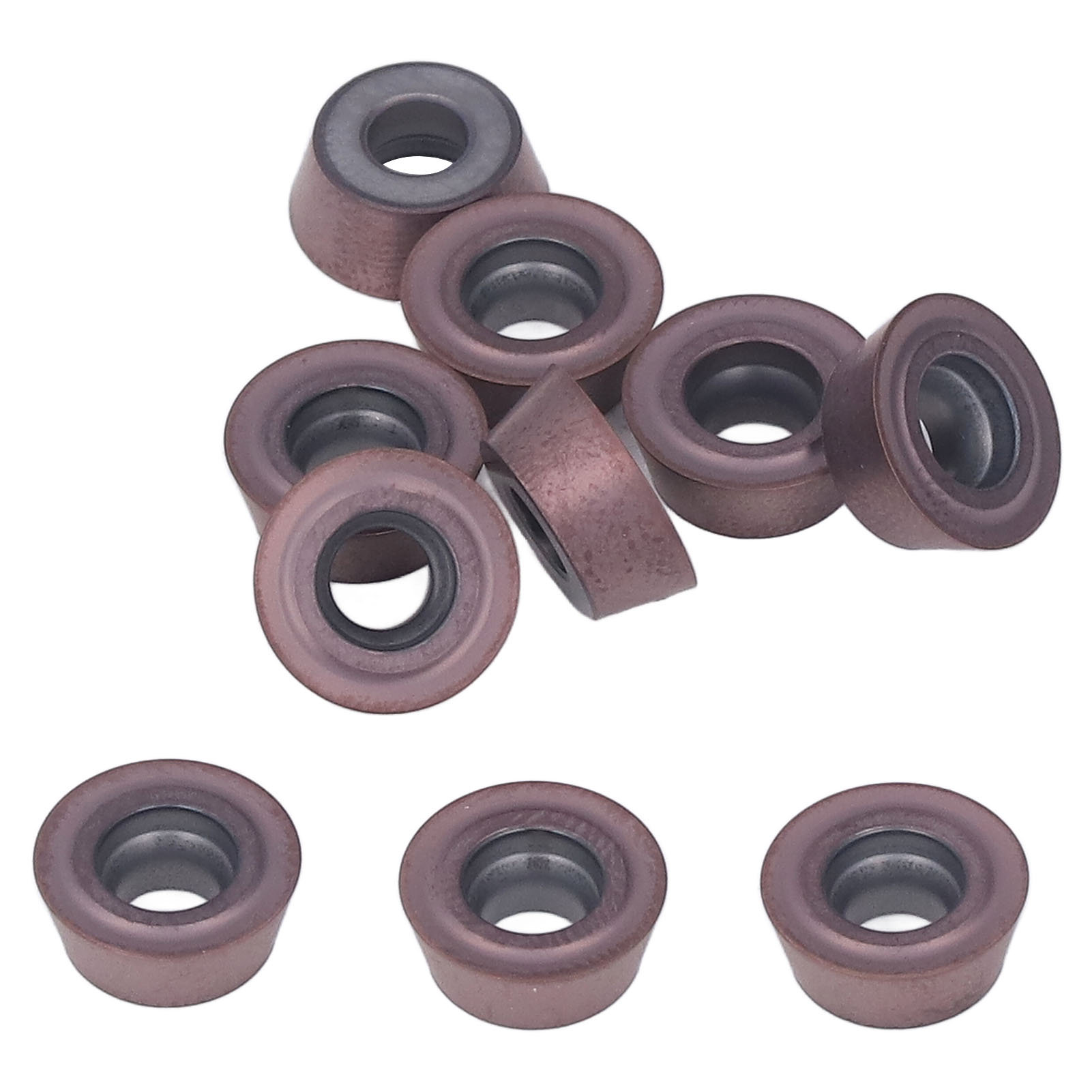 10 Beschichtete, Hochgeschwindigkeitsbeschichtete Hartmetall-wendeschneidplatten Für Cnc-drehwerkzeuge Für Fräsmaschinen