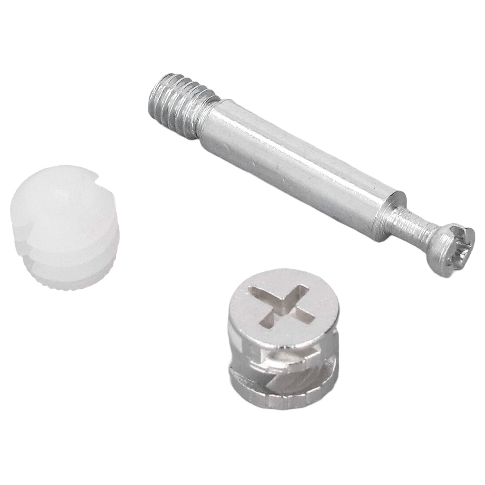 Packung Mit 100 Nockenverbindern Für Paneele, 3-in-1-schrauben Für Die Möbelmontage, Verbinder Mit Mutter Und Schraube.