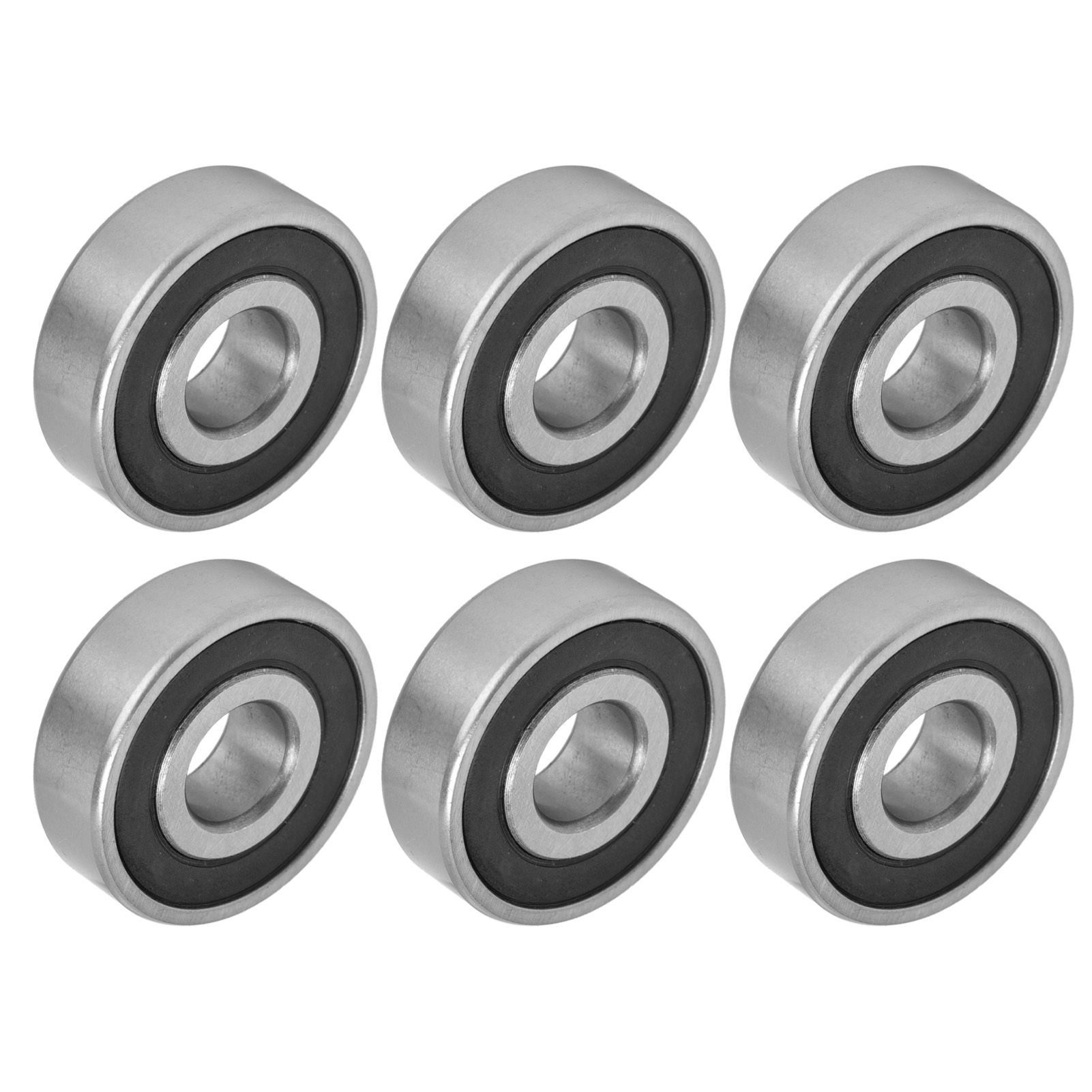 Packung Mit 10 Abgedichteten 6300-kugellagern, Mini-rillenkugellagern Für Linearantriebe, Gummi