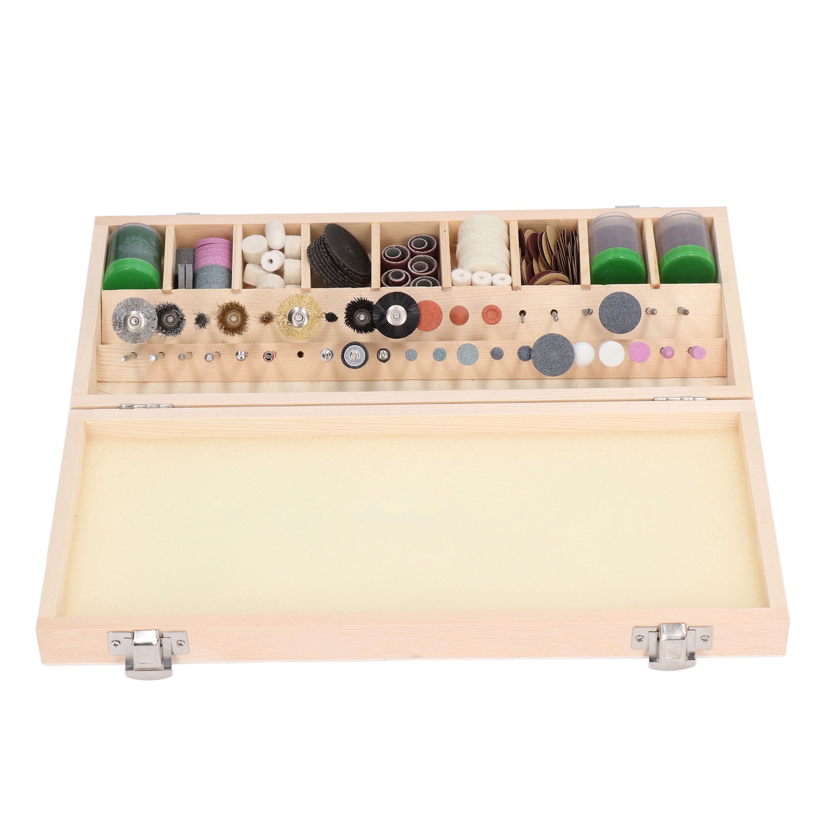 228-teiliges Zubehörset Für Rotationswerkzeuge, Kleine Größe, Hohe Effizienz, Schleif- Und Polierarbeiten, 3 Mm Schaftdurchmesser, Komplettes Multifunktionales Set.