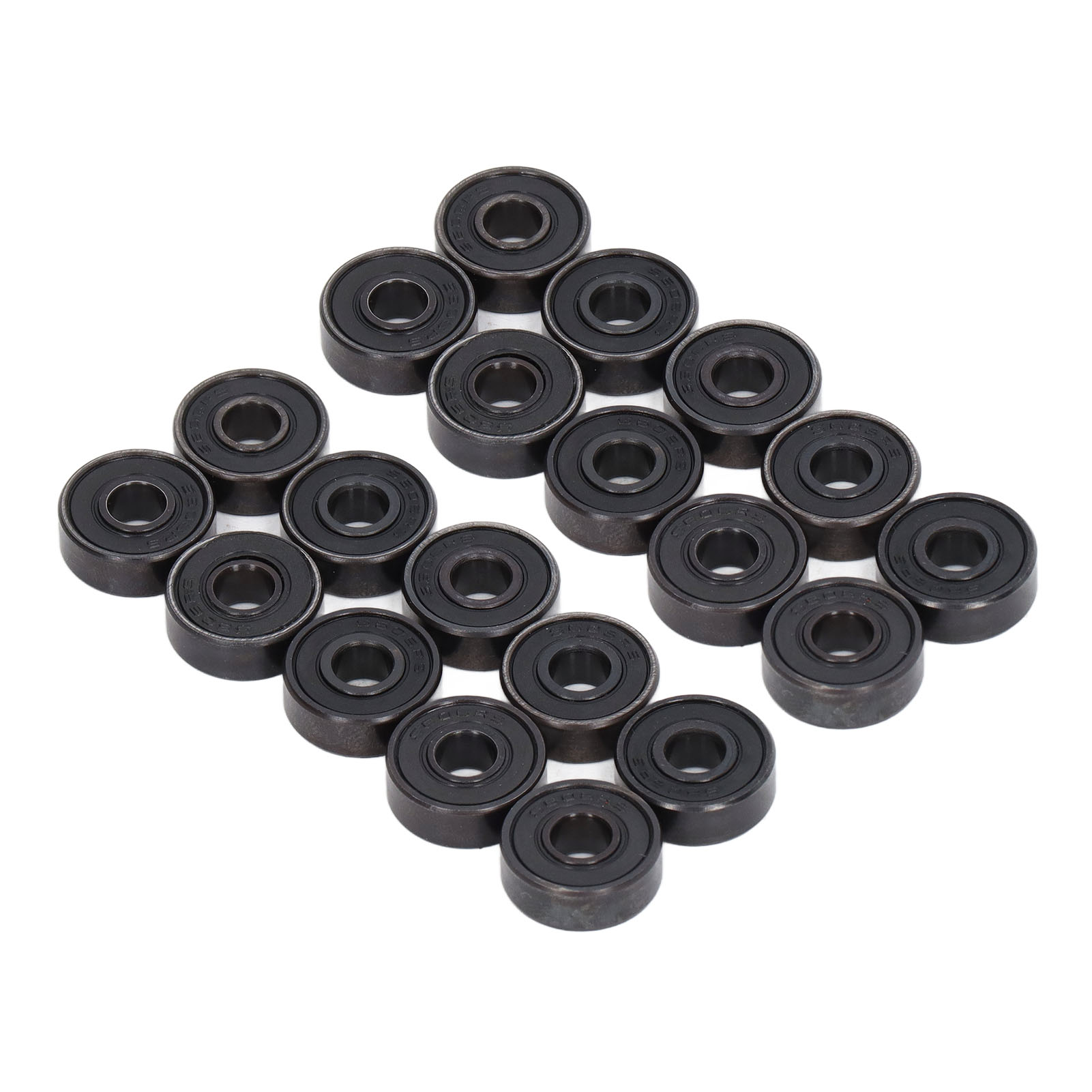 20 Stück Miniatur-kugellager S606rs Mit Doppelter Abdichtung, Wasserdicht, Für Skateboards, Präzisionskugeln 6x17x6 Mm
